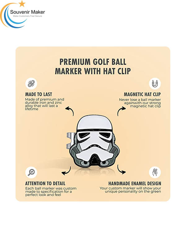 Custom Foldable Hat Clip