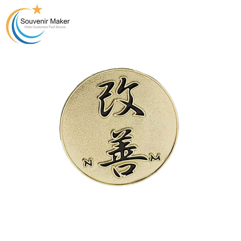 Custom Bright Gold Coins With Textures