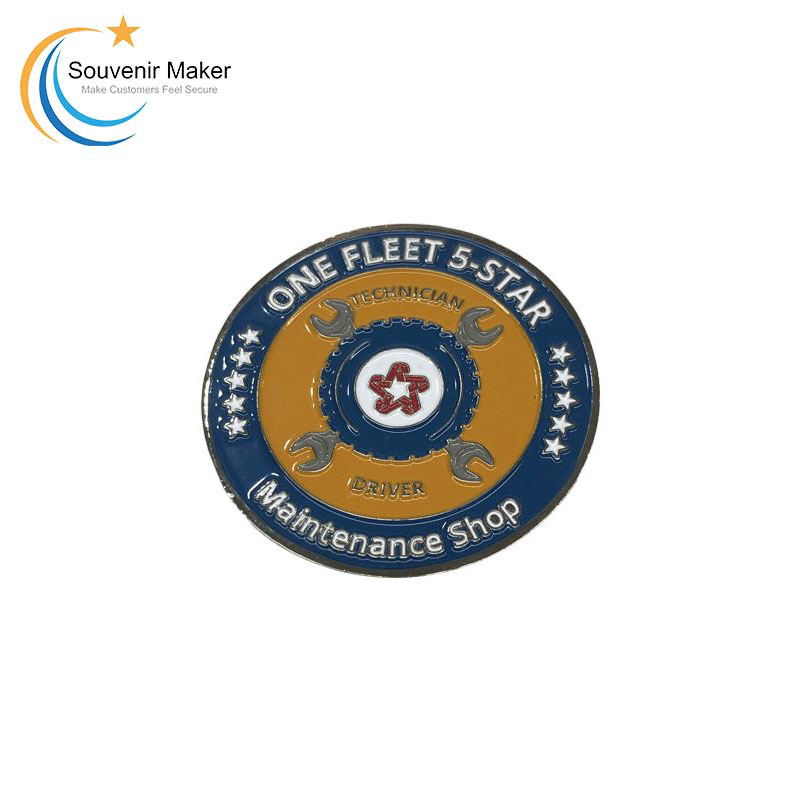 Custom Bright Silver Plating Company Coins