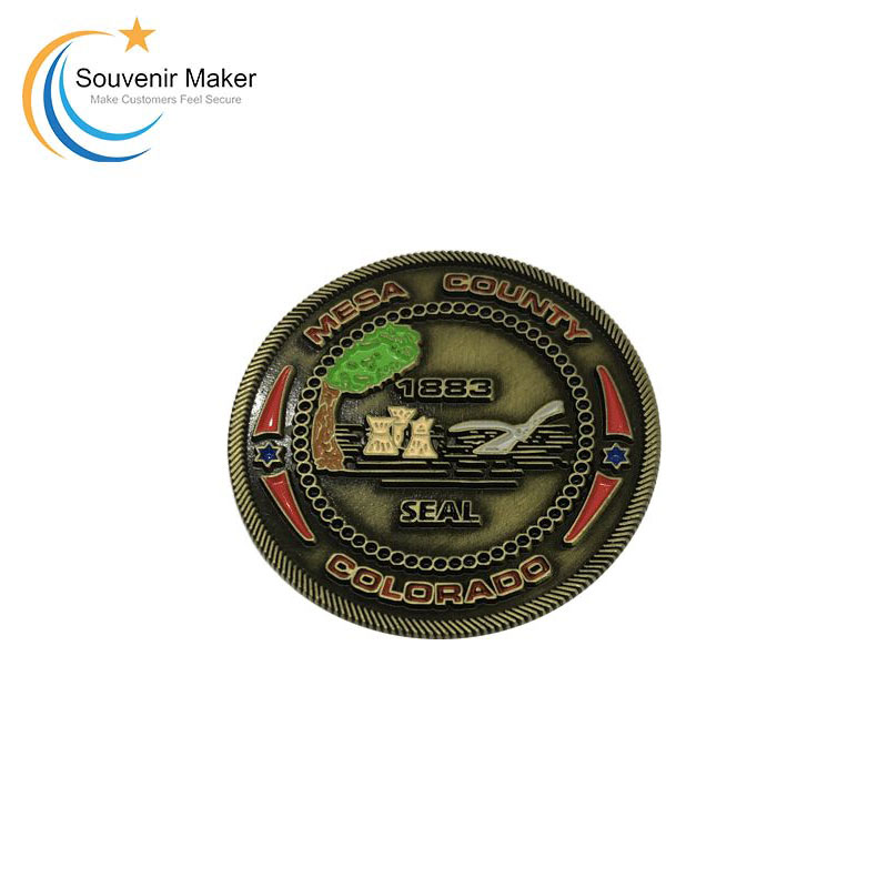 Custom Antique Bronze Plating Coin