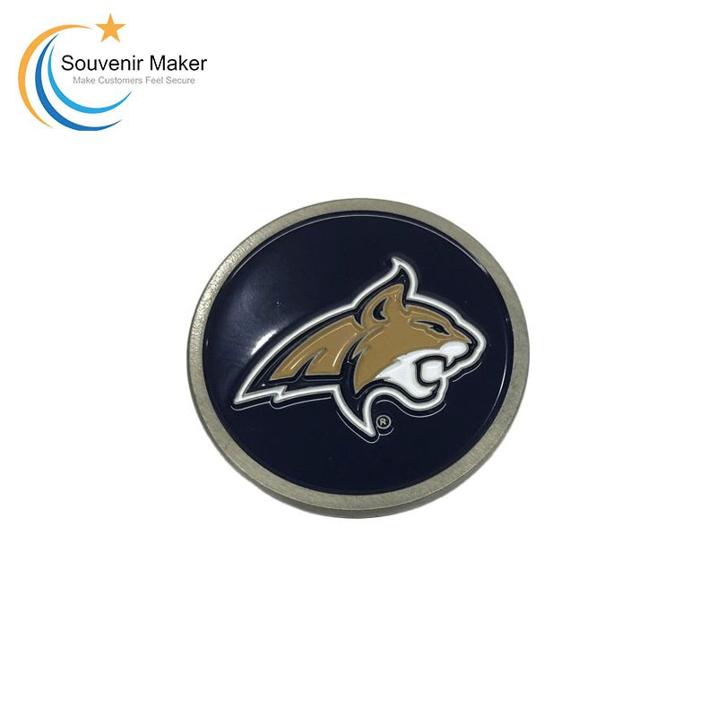 Custom Antique Nickel Challenge Coin