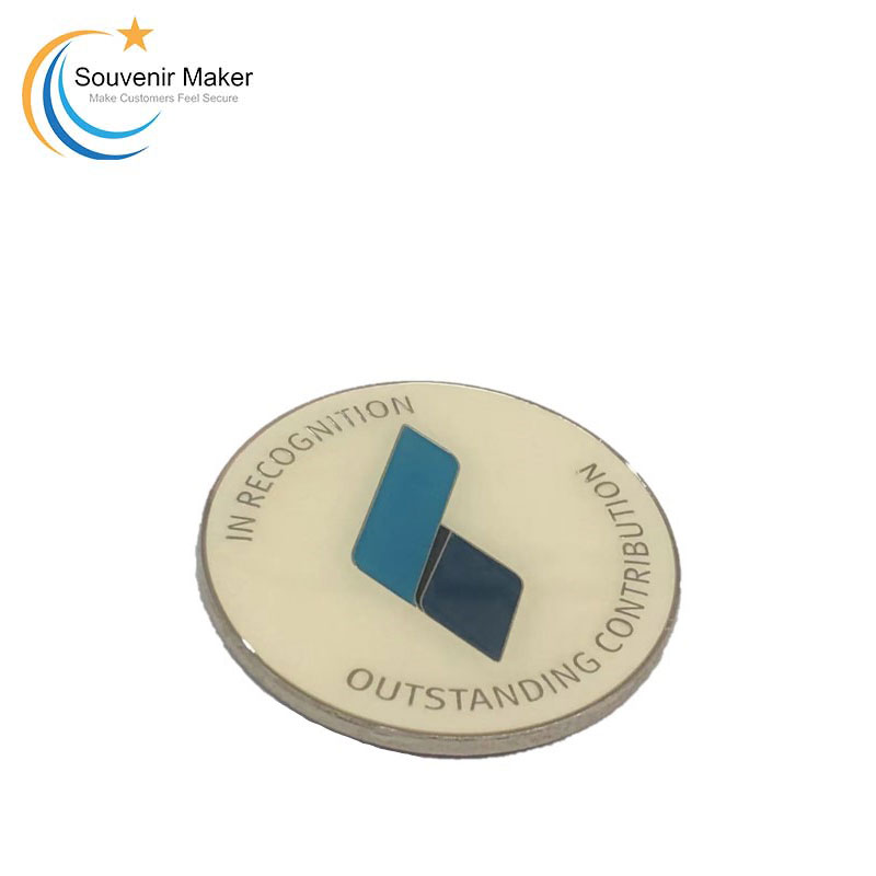 Custom Challenge Coin Processed With Hard Enamel