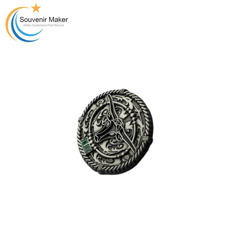 Custom Antique Silver Custom Pins
