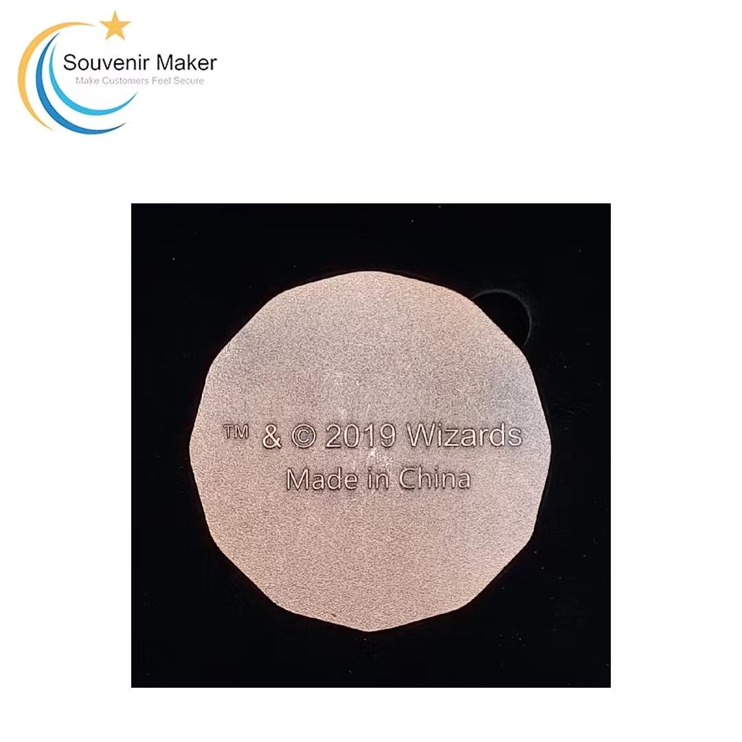 Custom 3D Wizard Challenge Coin