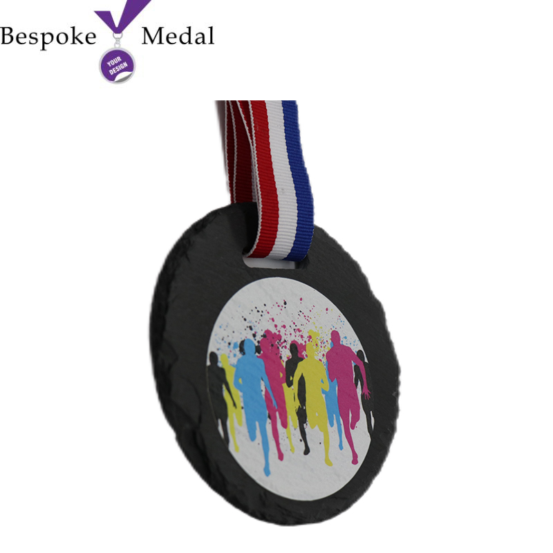 Custom slate medal