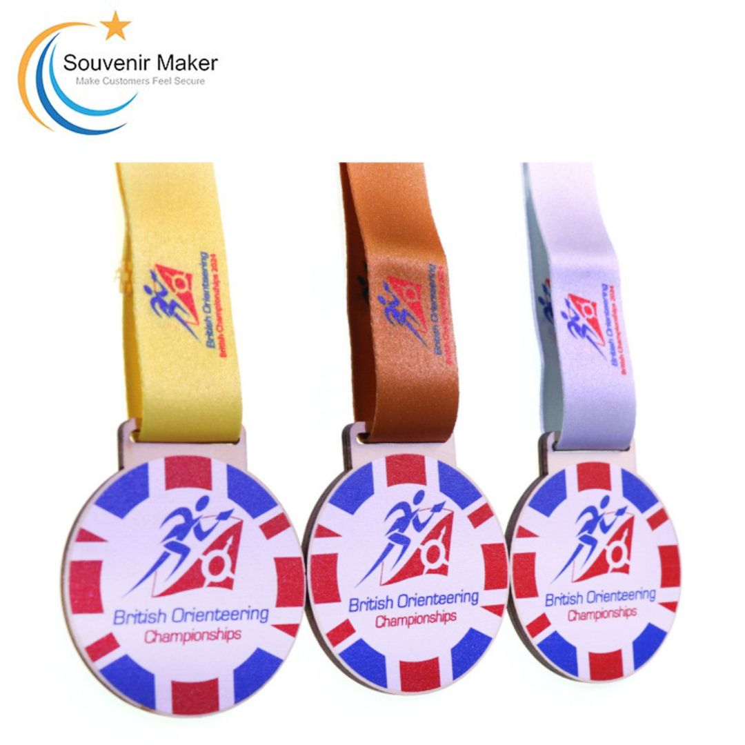 custom event wooden medal